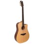ROCKDALE Aurora D3 C NAT Satin акустическая гитара дредноут с вырезом