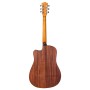 ROCKDALE Aurora D3 C NAT Satin акустическая гитара дредноут с вырезом