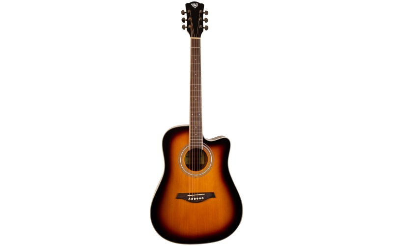 ROCKDALE Aurora D3 C SB Gloss акустическая гитара, дредноут с вырезом