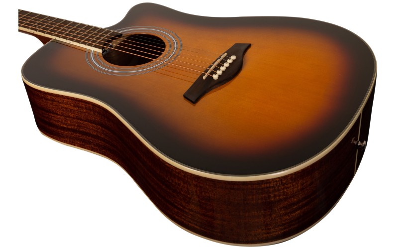 ROCKDALE Aurora D3 C SB Gloss акустическая гитара, дредноут с вырезом