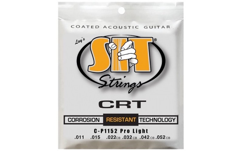 SIT CP1152 Струны для акустической гитары, Phosphor CRT Pro Light, 11-52