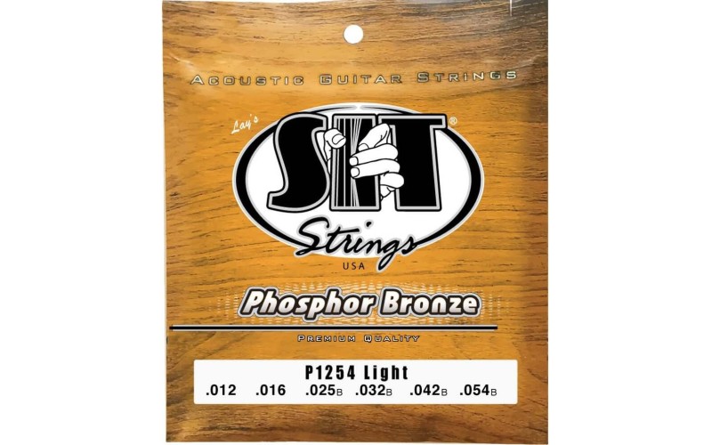 SIT P1254 PHOSPHOR BRONZE - струны для акустической гитары