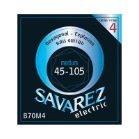 Savarez B70M4 Hexagonal Explosion Medium струны для бас-гитары 45-105