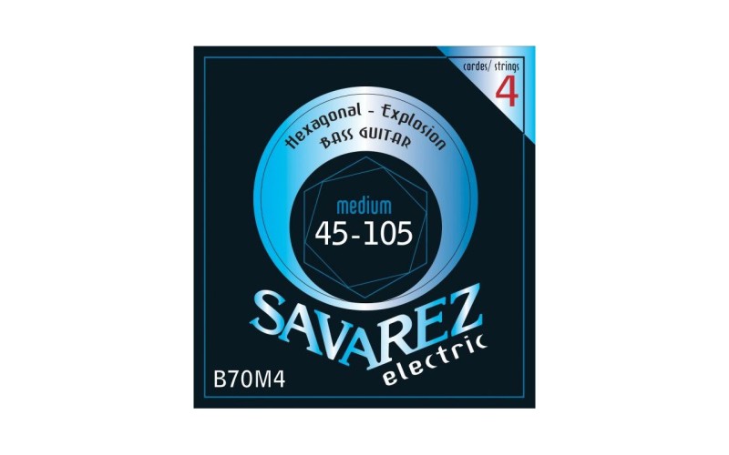 Струны для бас-гитары Savarez B70M4