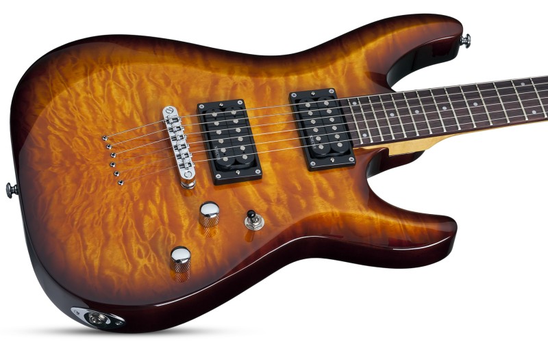 Schecter C-6 PLUS VSB - электрогитара