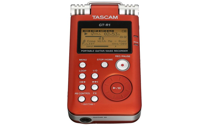 Tascam GT-R1 - портативный рекордер для гитары и бас-гитары