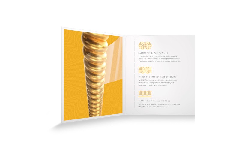 Комплект струн для акустической гитары D'Addario XSABR1256 XS