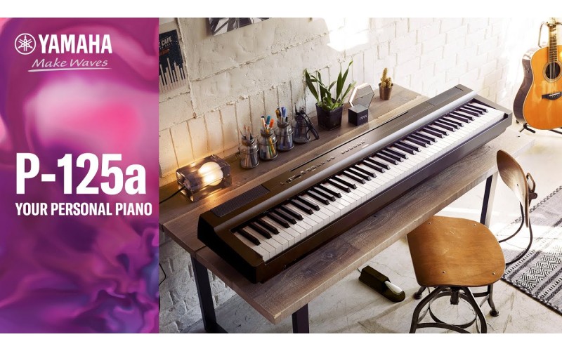 Цифровое пианино YAMAHA P-125a B