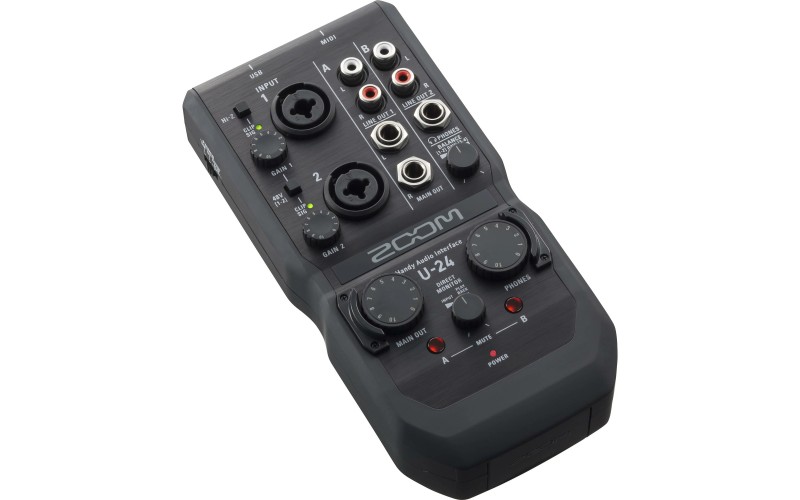 Zoom U-24 ручной аудиоинтерфейс