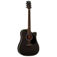 KEPMA D1C Black Matt акустическая гитара, цвет черный