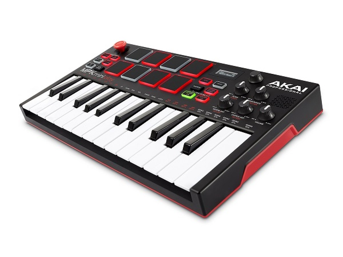 Akai MPK Mini Play – компактная MIDI клавиатура со встроенным динамиком и тембрами