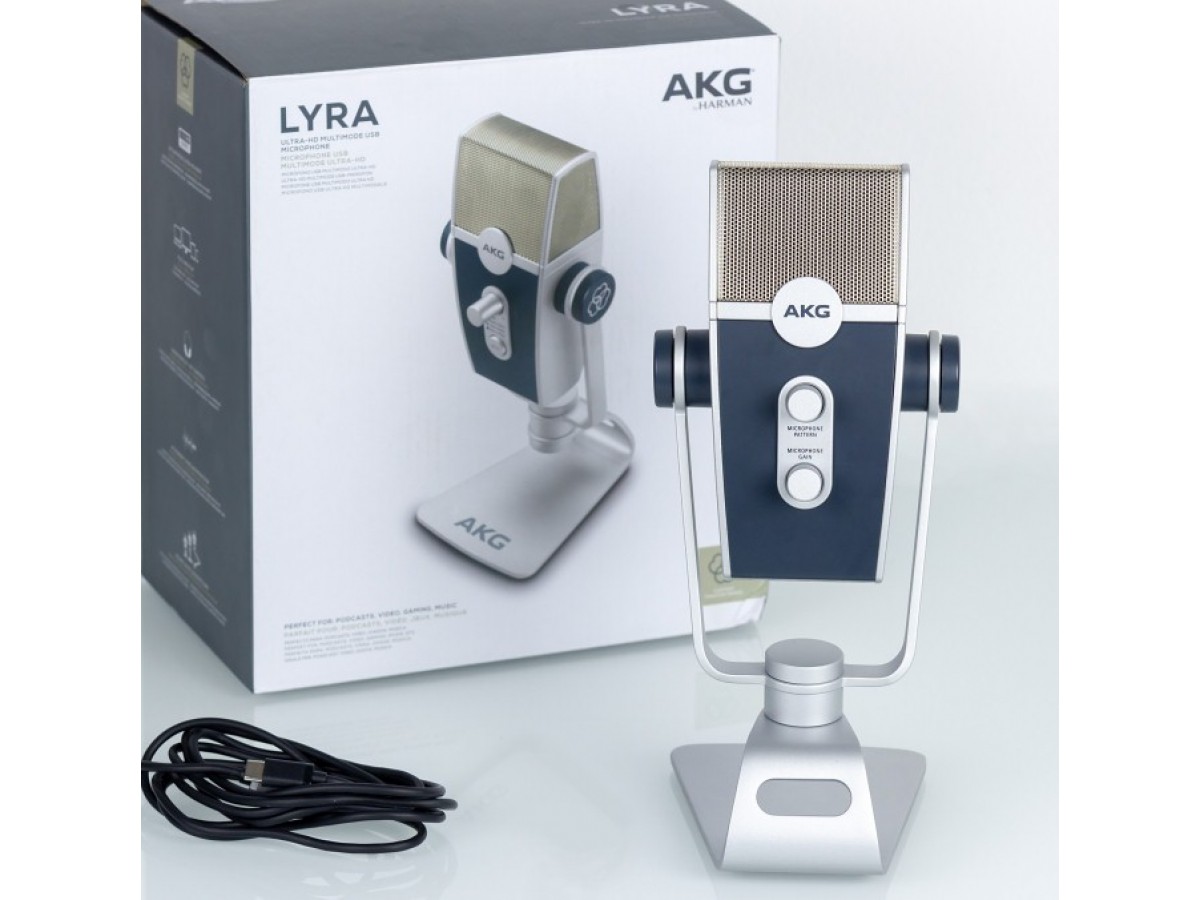 AKG Lyra - USB микрофон с 4 капсюлями