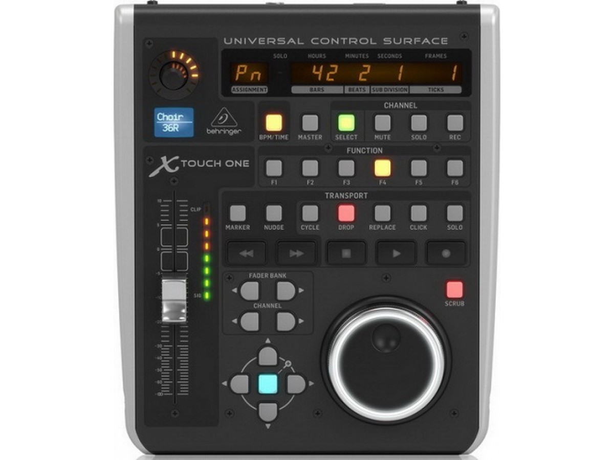 Behringer X-TOUCH ONE –  DAW контроллер универсального назначения