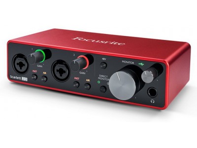 Focusrite Scarlett 2i2 3rd Gen – третье поколение USB-аудиоинтерфейсов Scarlett