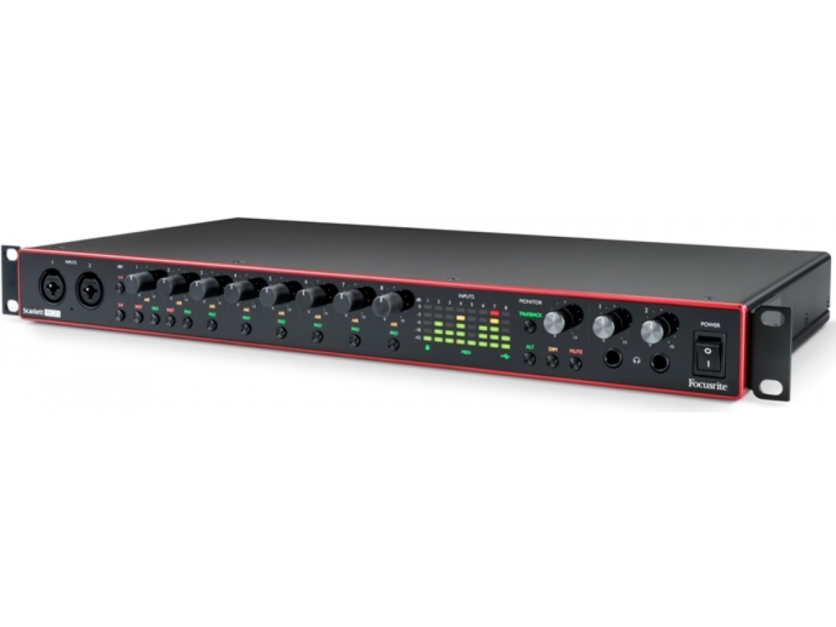 Focusrite Scarlett 18i20 3rd Gen - аудиоинтерфейс флагман третьего поколения