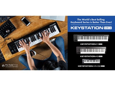 M-Audio Keystation MK3 – новые бюджетные модели MIDI-клавиатур