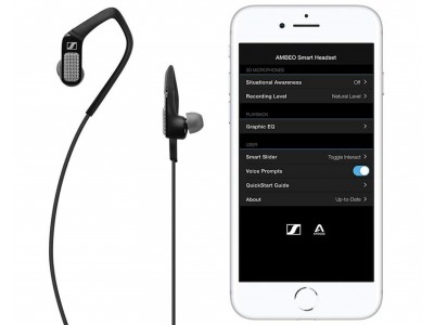 Sennheiser Ambeo Smart Headset – наушники с функцией записи бинаурального звука для iOS устройств