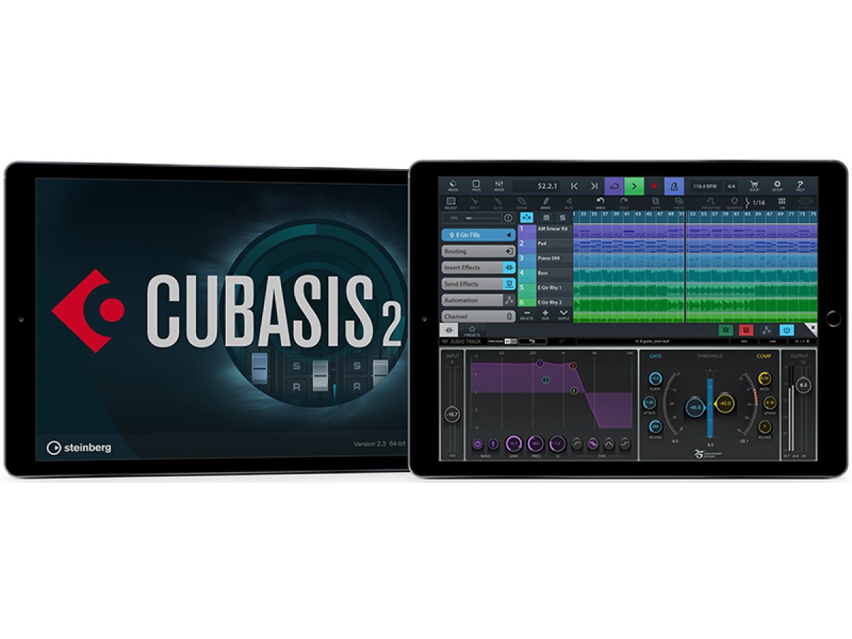 Cubasis 2.3 – новая версия DAW от Steinberg