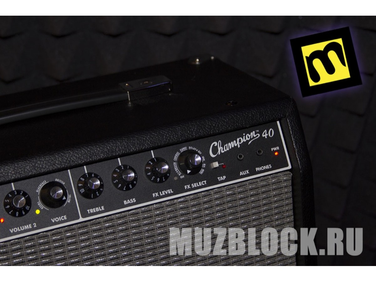 комбоусилитель Fender Champion 40