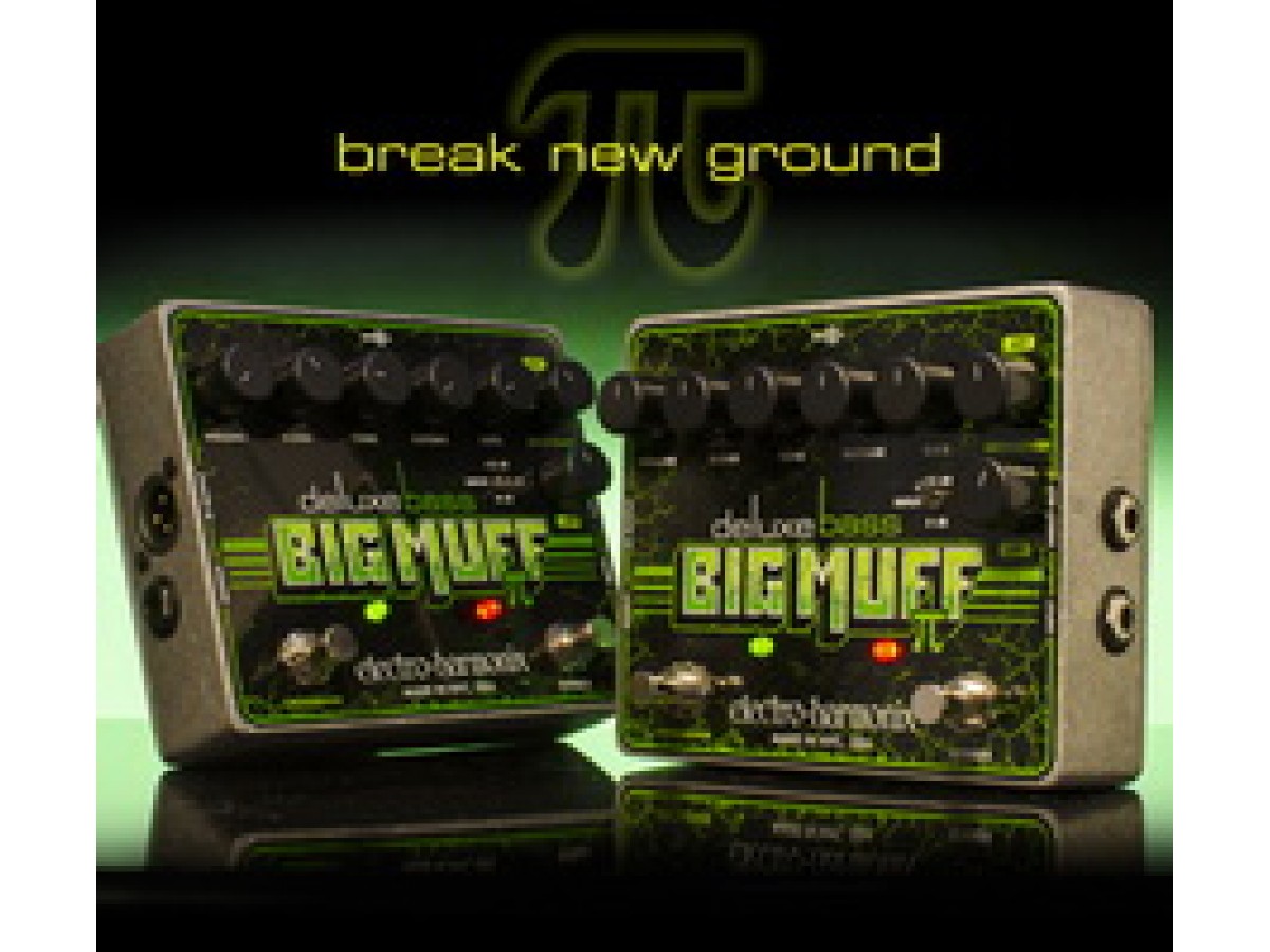 Electro-Harmonix Deluxe Bass Big Muff Pi - новинка в линейке басовых педалей