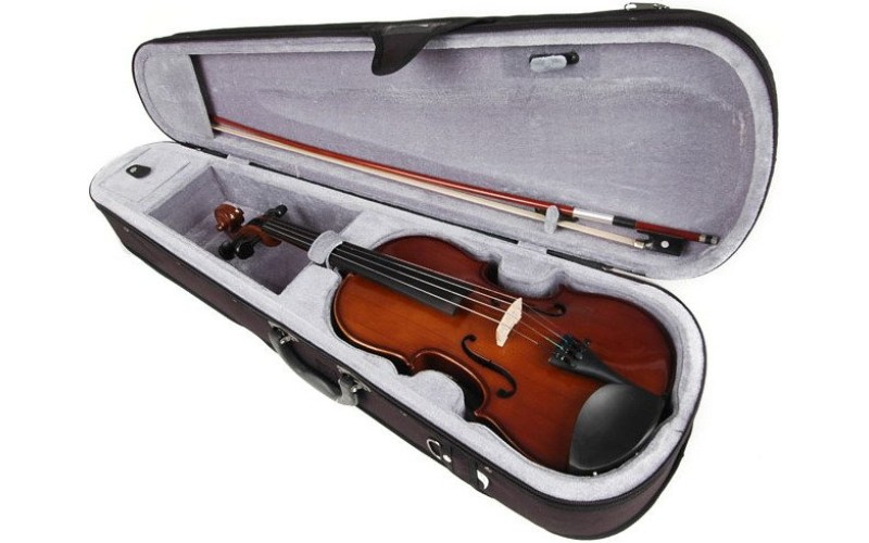 BRAHNER BV-400 3/4 - cкрипка, кейс, смычок, канифоль