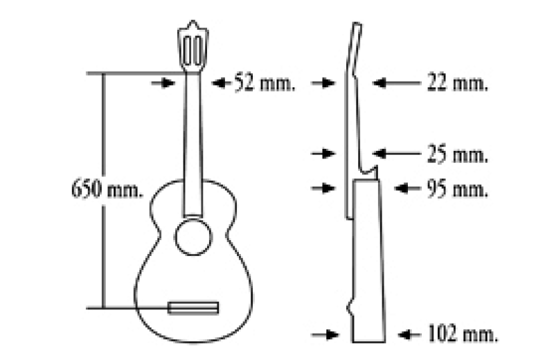 ALMANSA 435 Cedar - испанская классическая гитара