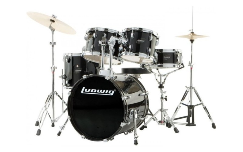 LUDWIG LC170  Accent CS Combo Black - ударная установка