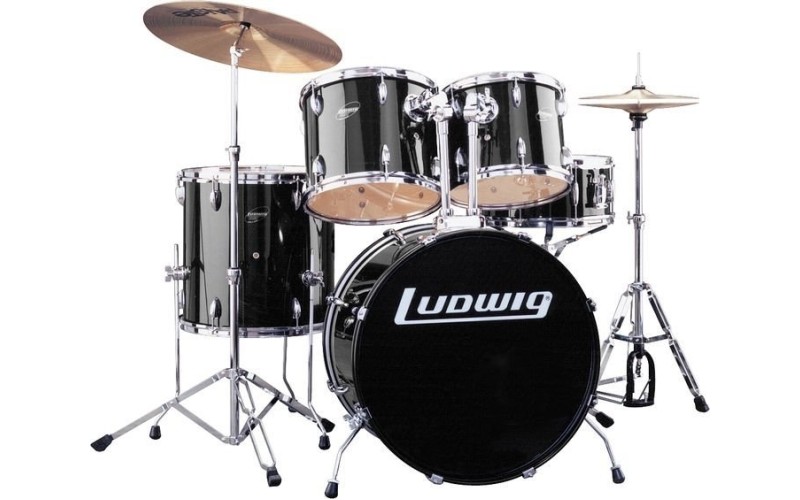 LUDWIG LC175 Accent CS Combo Black - ударная установка