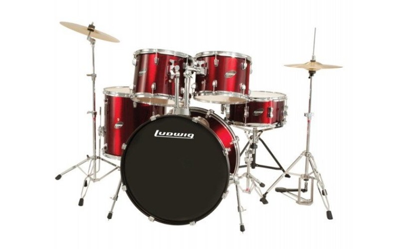 LUDWIG LC175 Accent CS Combo Wine Red - ударная установка