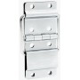 ADAM HALL 2524 - петля с ограничителем, 40х90 мм