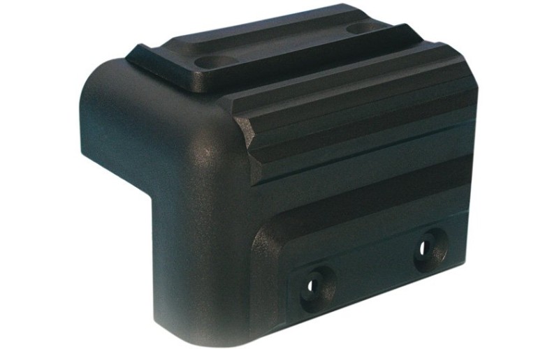 ADAM HALL 4009 - уголок пластиковый, 84х52 мм