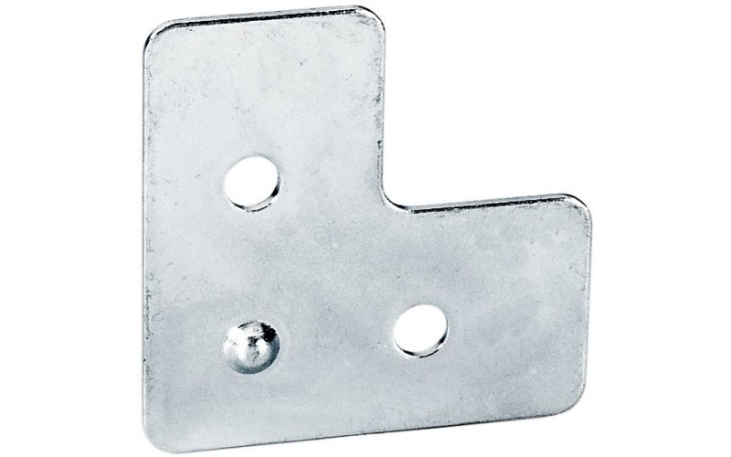 ADAM HALL 40406 - скоба угловая металлическая L-образная, 42х42 мм