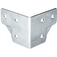 ADAM HALL 4053 - скоба угловая металлическая, 42х50 мм ADAM HALL 4053 - скоба угловая металлическая, 42х50 мм
