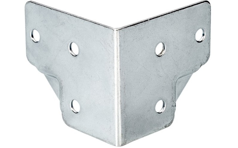 ADAM HALL 4054 - скоба угловая металлическая, 47х52 мм