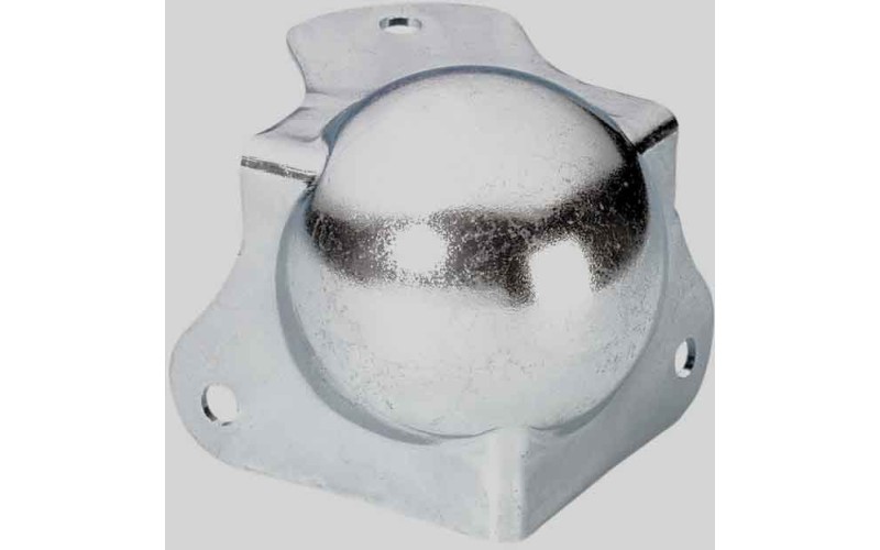 ADAM HALL 4121 - уголок металлический со скобой, 41х51 мм