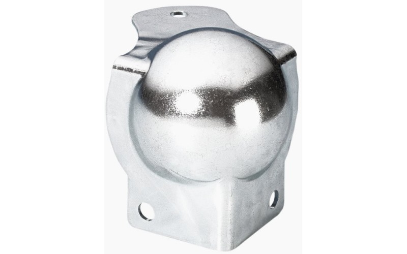 ADAM HALL 4127 - уголок металлический со скобой, 48х51 мм