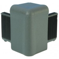 ADAM HALL Q4506MG - пластиковый стыковочный уголок для кейсов (цвет серый) ADAM HALL Q4506MG - пластиковый стыковочный уголок для кейсов (цвет серый)
