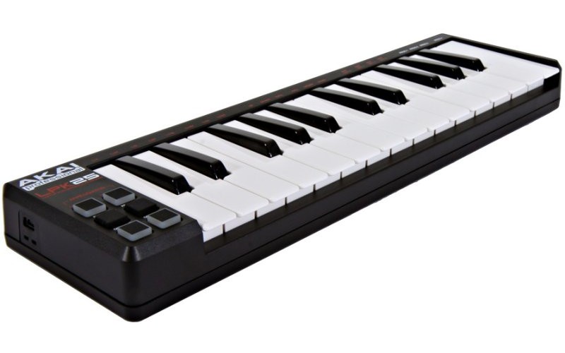 AKAI PRO LPK25 портативный USB MIDI-контроллер