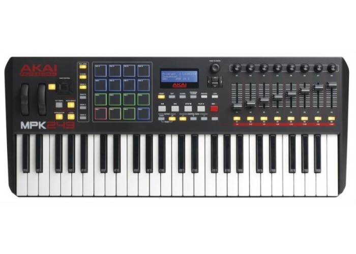 AKAI PRO MPK249 USB миди клавиатура 49 клавиш