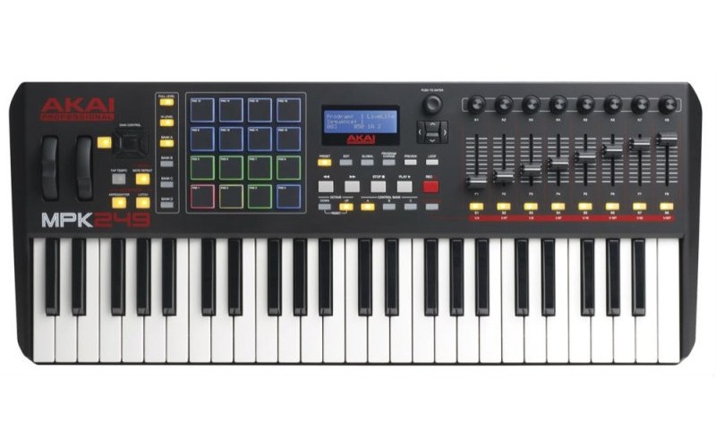 AKAI PRO MPK249 USB миди клавиатура 49 клавиш