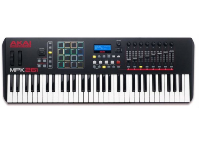 AKAI PRO MPK261 USB миди клавиатура 61 клавиша