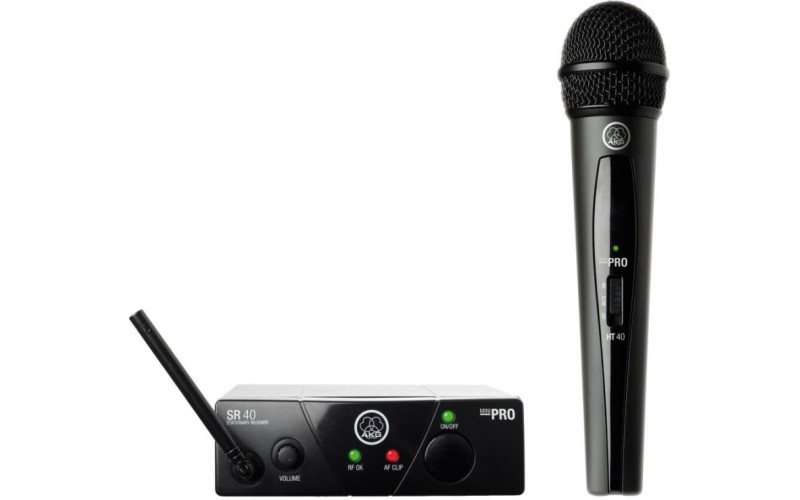 AKG WMS40 Mini Vocal Set BD US25B (537.900) вокальная радиосистема с ручным передатчиком c капсюлем