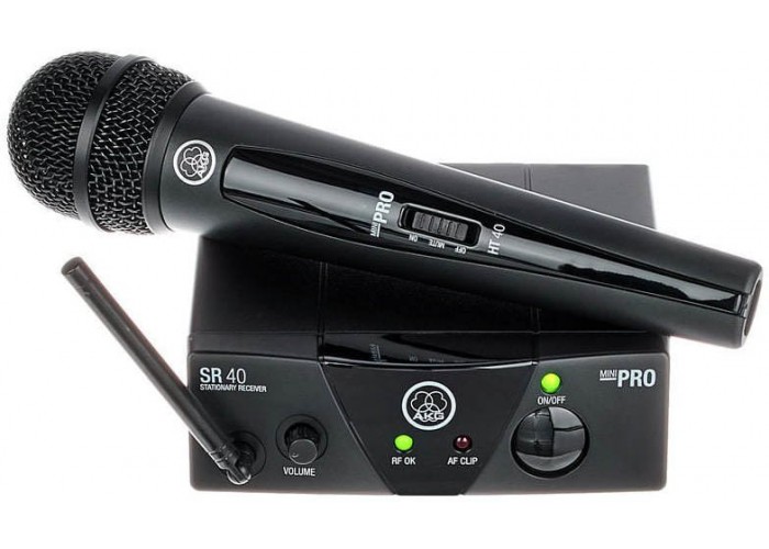 AKG WMS40 Mini Vocal Set BD US25C (539.300) вокальная радиосистема с микрофоном D88