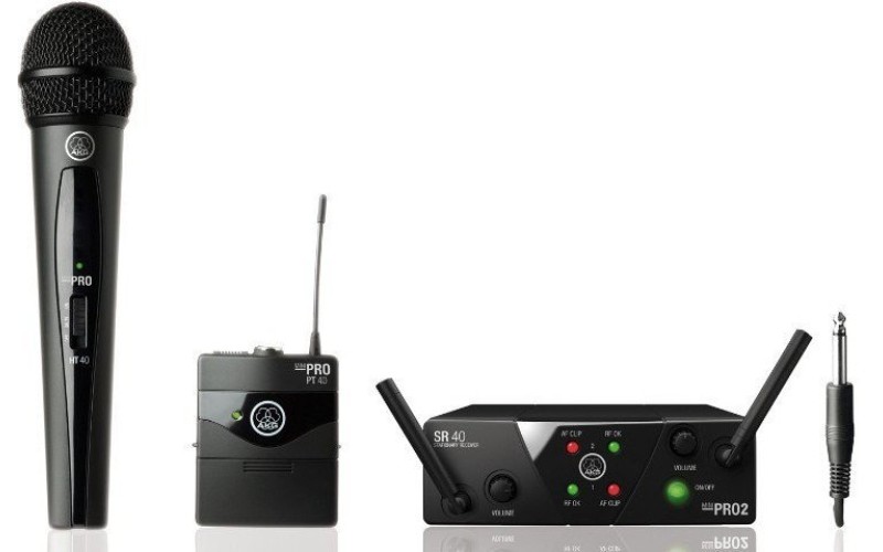 AKG WMS40 Mini2 Mix Set BD US45A/C (660.700&662.300) - радиосистема с ручным и поясным передатчиками