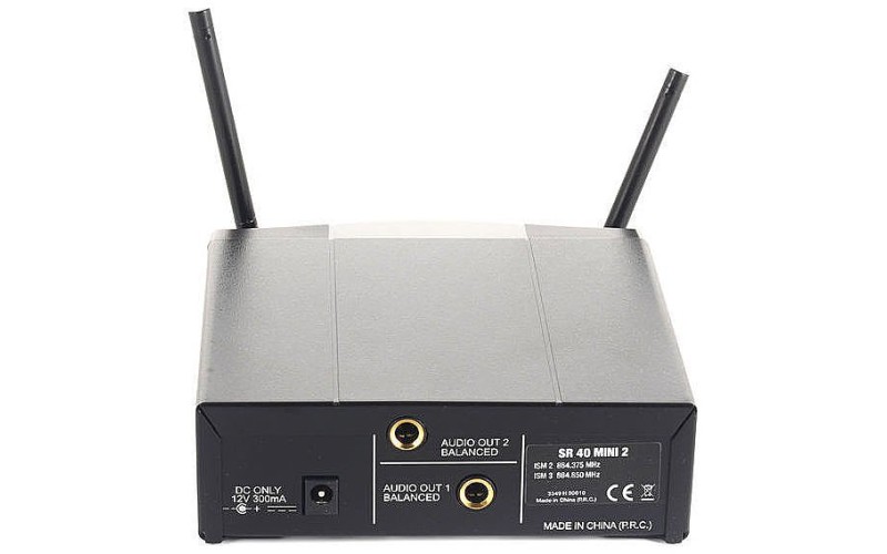 AKG WMS40 Mini2 Mix Set BD US45A/C (660.700&662.300) - радиосистема с ручным и поясным передатчиками