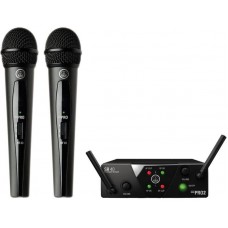 AKG WMS40 Mini2 Vocal Set BD US25B/D (537.900&540.400) - вокальная радиосистема с 2-мя микрофонами