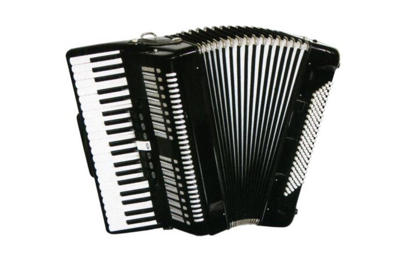 J.MEISTER JM3472 / BK 3/4 - аккордеон, 34 клавиши, 72 басов