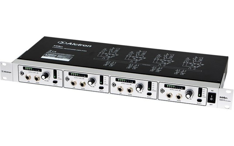 Alctron H4n Предусилитель для наушников 4 канальный, рэковый