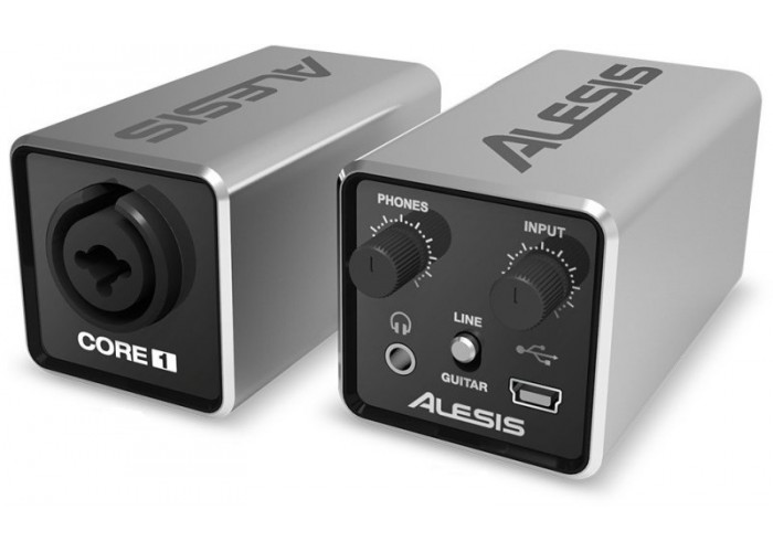 ALESIS CORE 1 аудиоинтерфейс 1 mic/instr