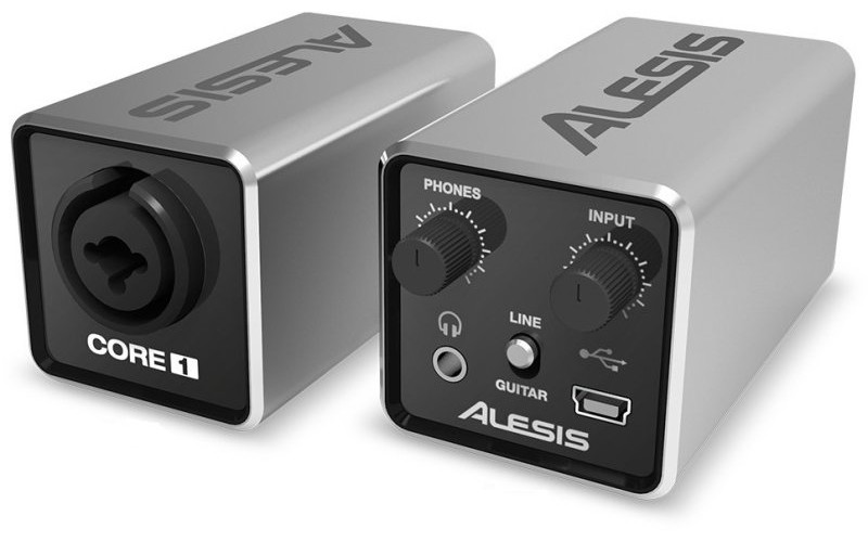 ALESIS CORE 1 аудиоинтерфейс 1 mic/instr